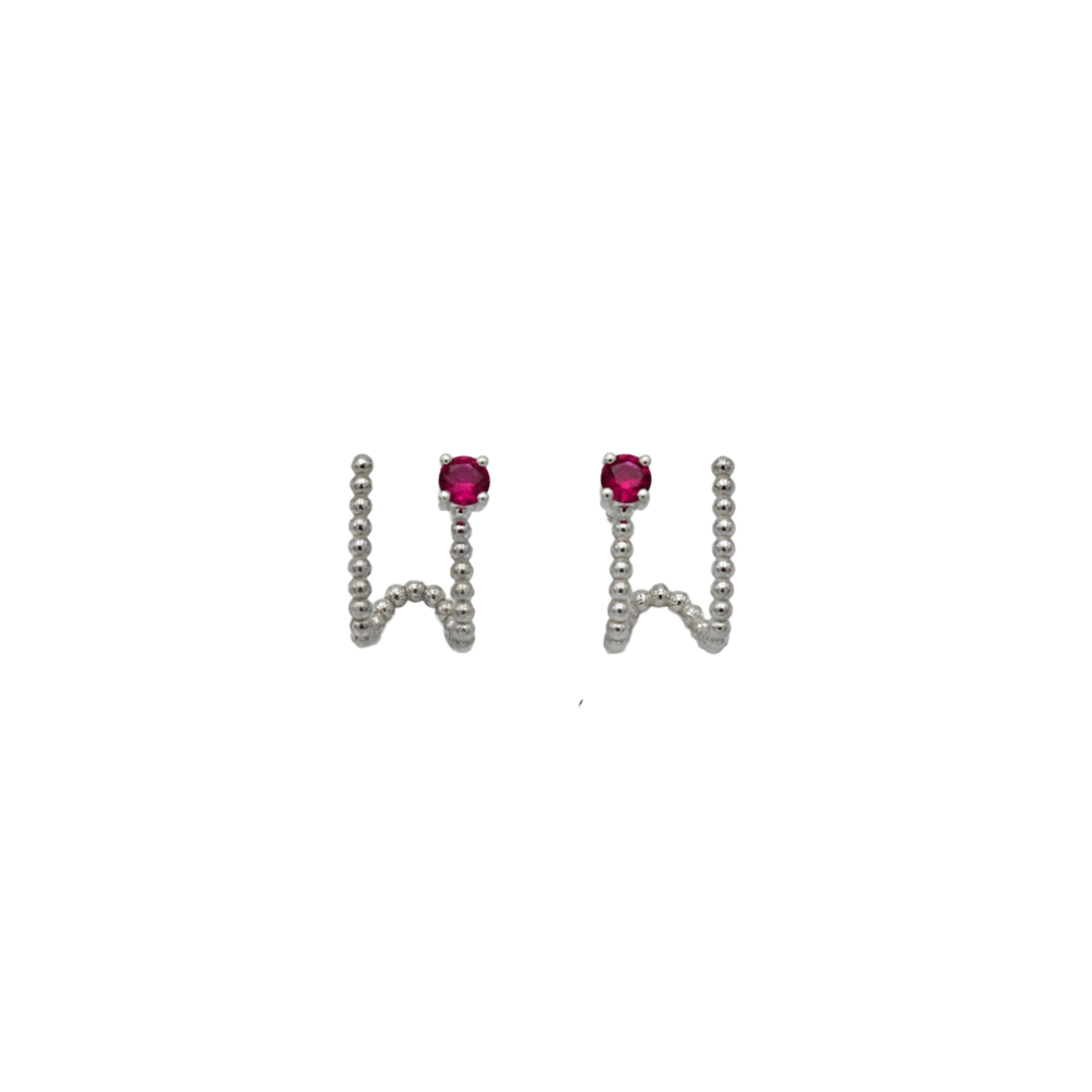 Pendientes Unique plata