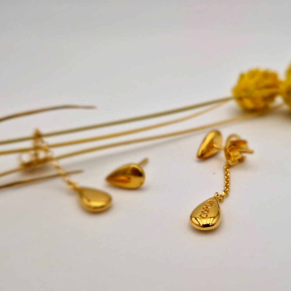 Pendientes Aqua Oro - Imagen 4