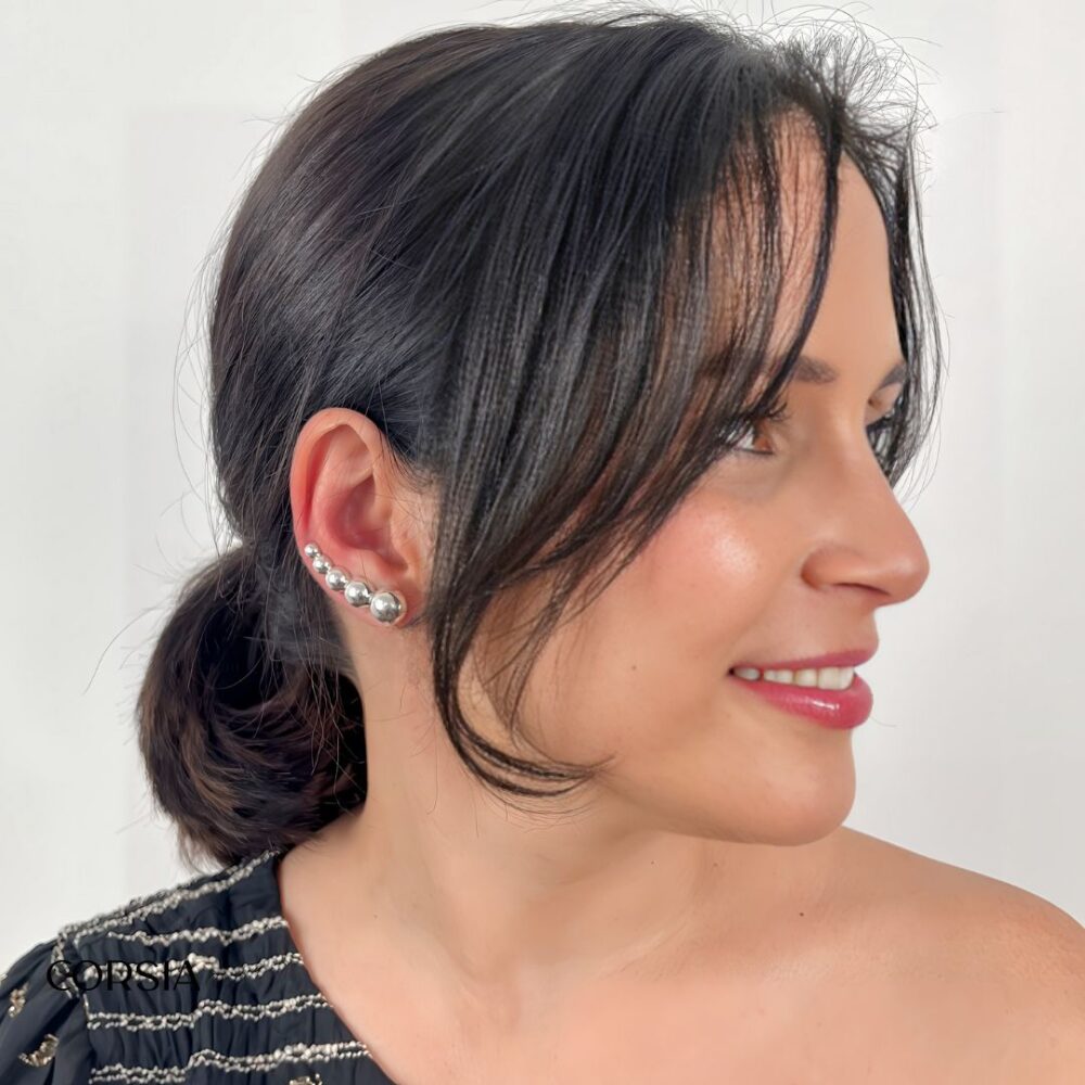 Trepadores Halley Plata - Joyería Corsia