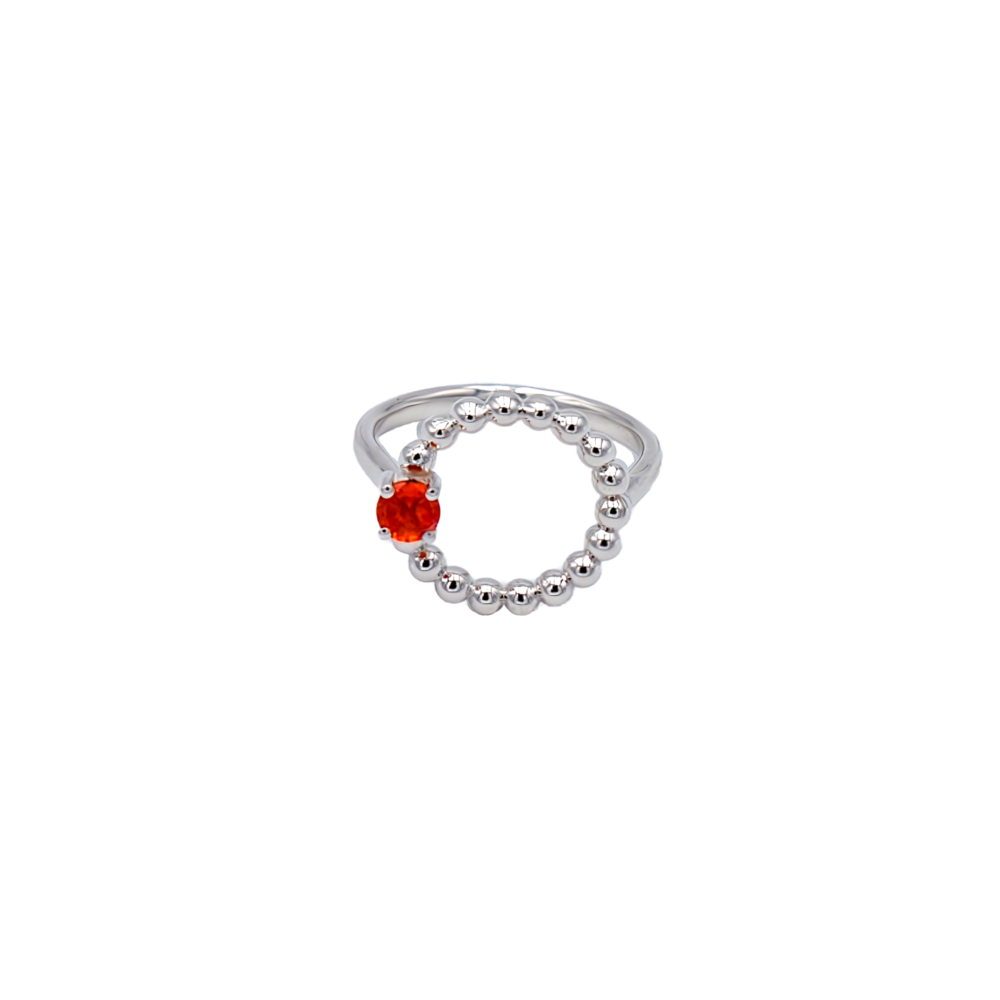 Anillo Moon con circonita