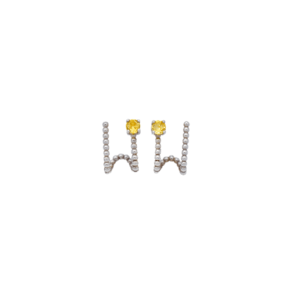 Pendientes Unique plata
