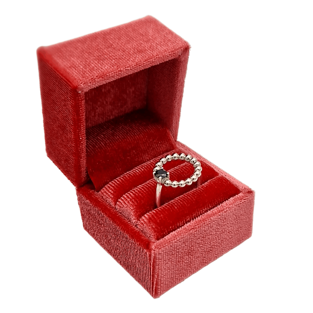 Anillo Moon con circonita