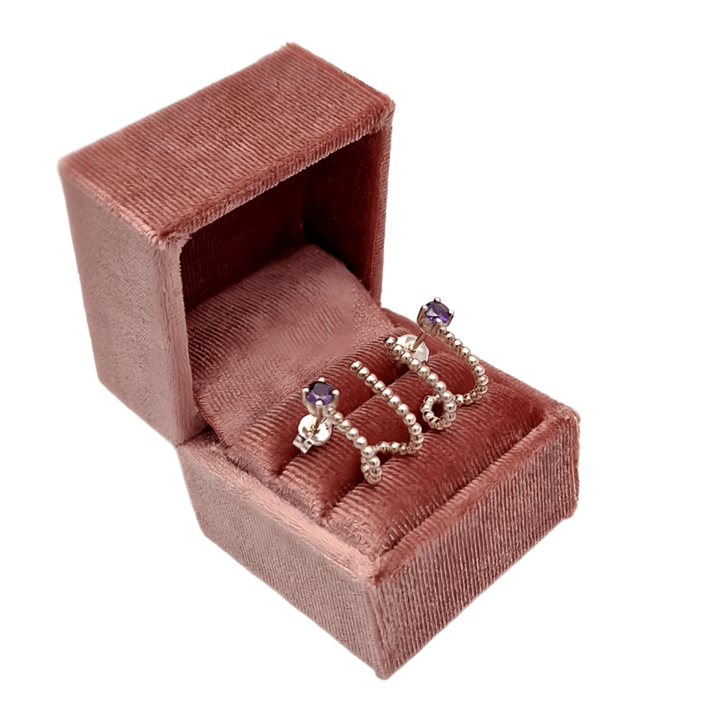 Pendientes Unique plata - Corsia