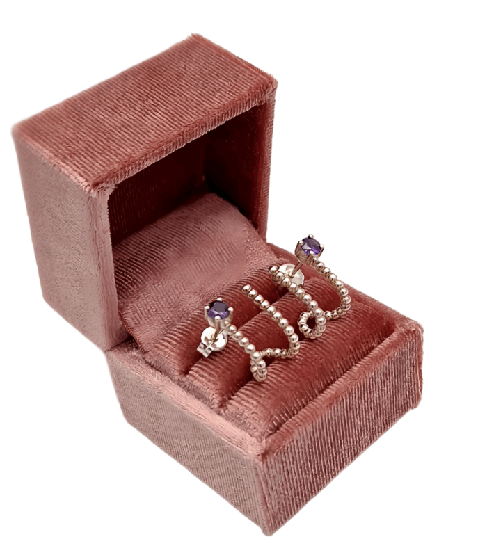 Pendientes Unique plata - Corsia