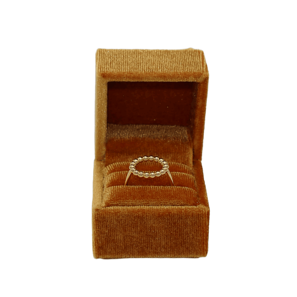 Anillo Moon chapado en oro