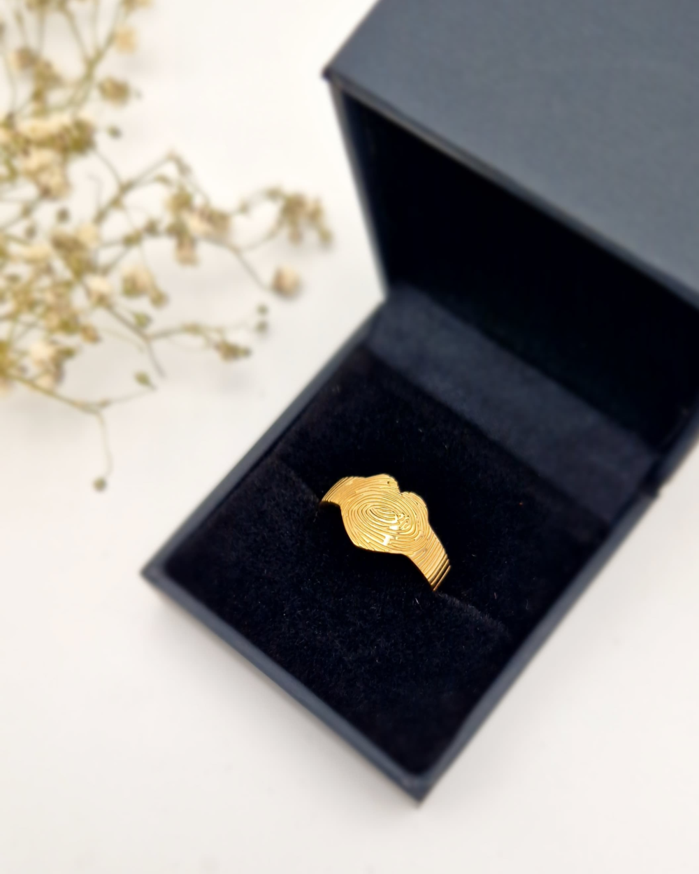 Anillo Huella Corazón