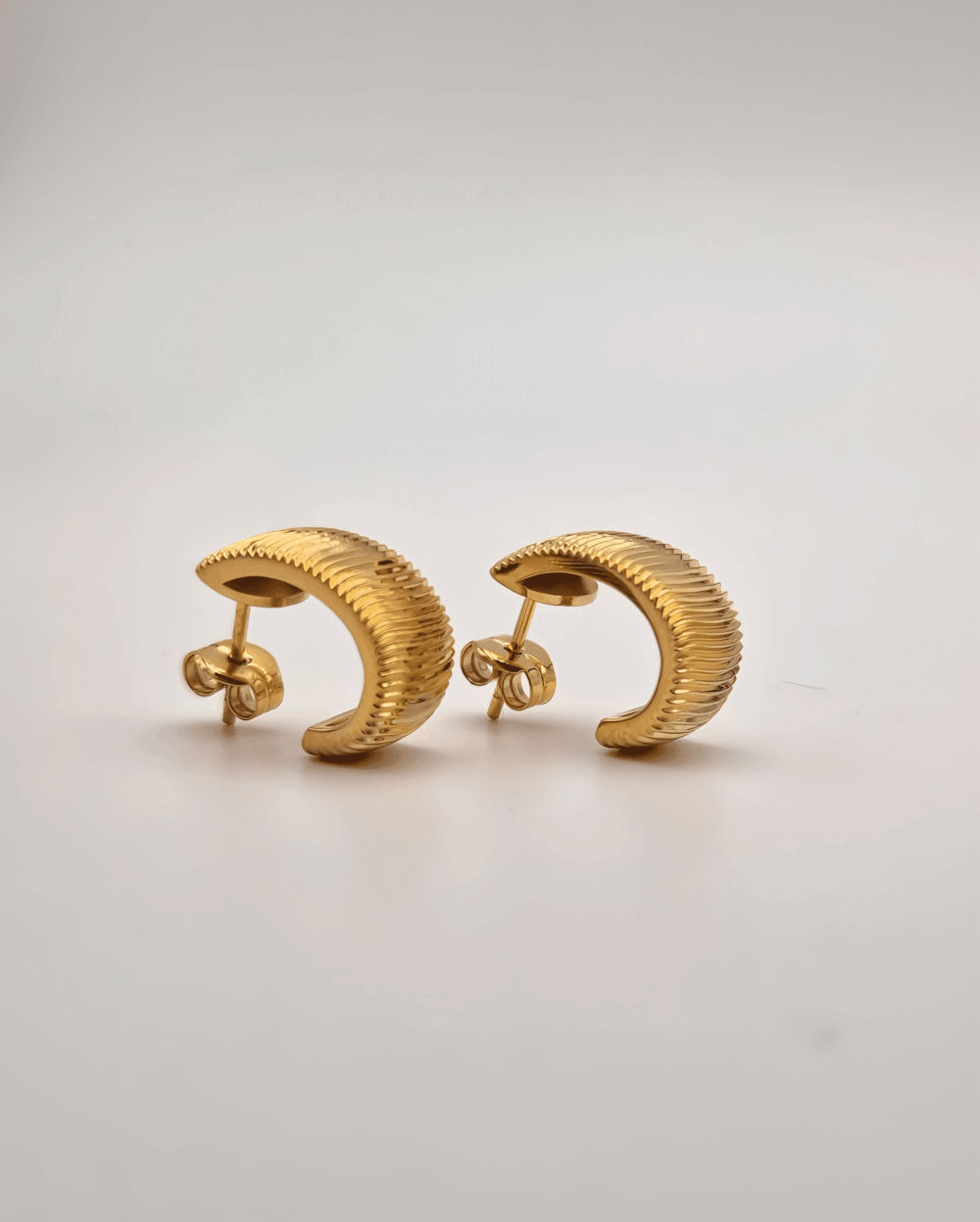 Pendientes Paula chapados en oro