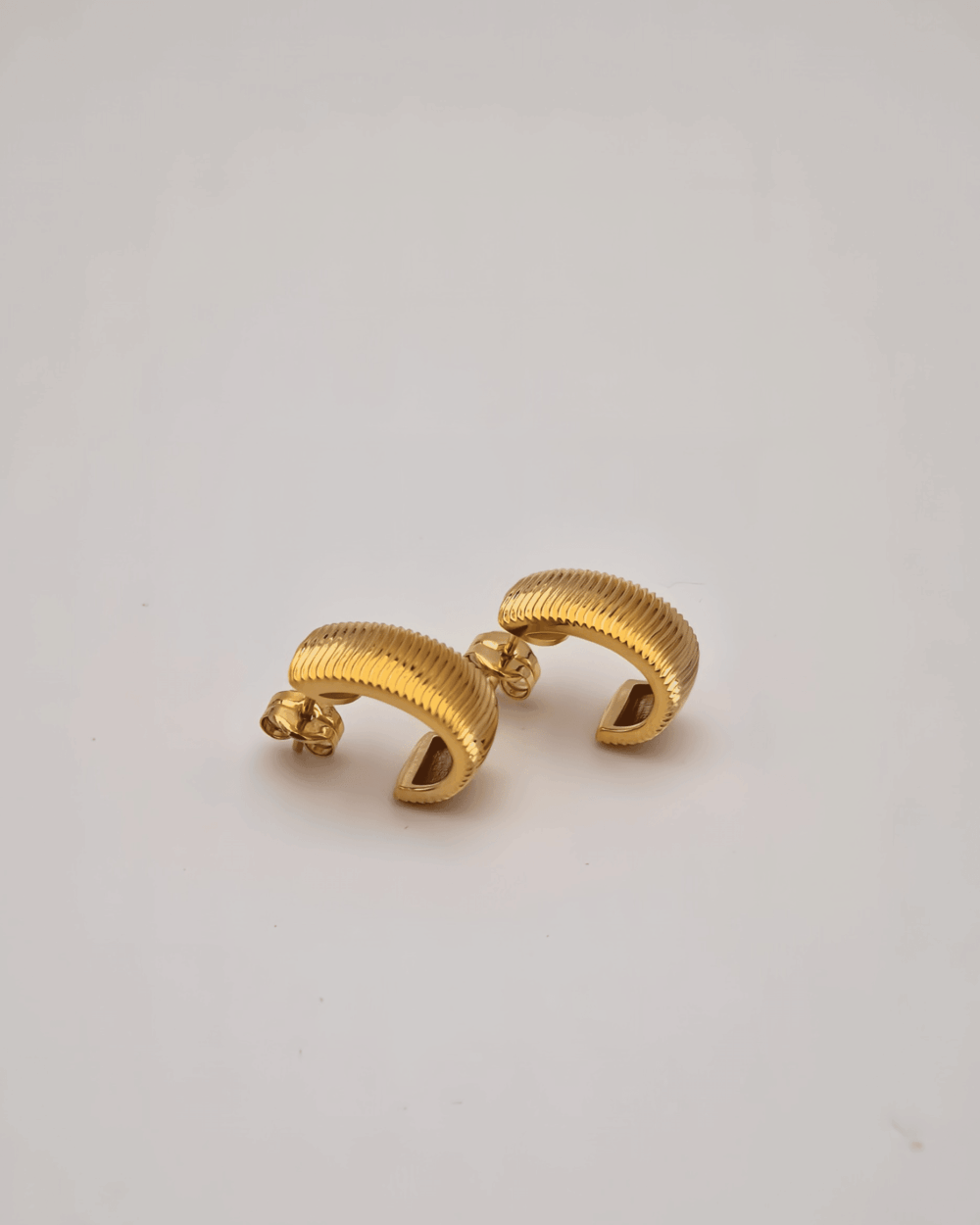 Pendientes Paula chapados en oro